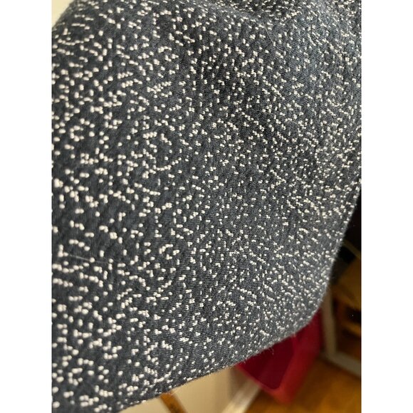 Lands End Polka Dot Sport Knit Pant Black L Active Straight Leg Preppy Neutral - Picture 4 of 10